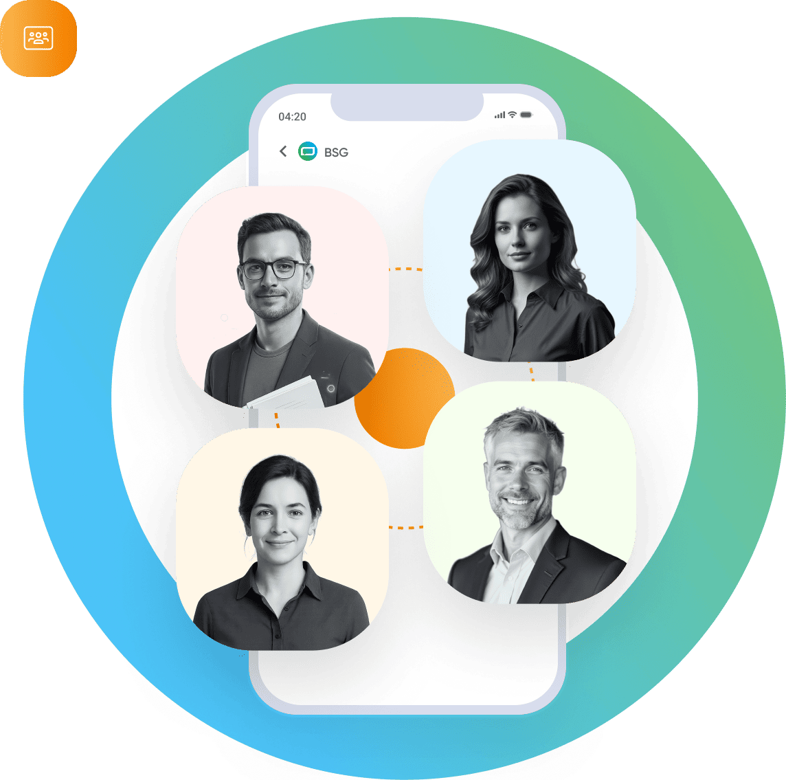 BSG team delivering omnichannel business messaging worldwide