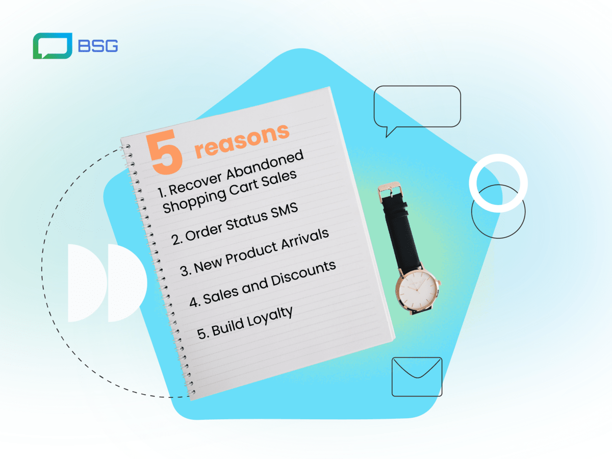 Top 5 Reasons for Ecommerce Stores to Use SMS Marketing