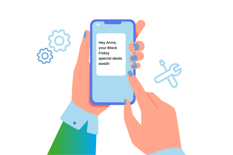 Tracking Black Friday SMS campaign analytics and ROI metrics on the BSG platform