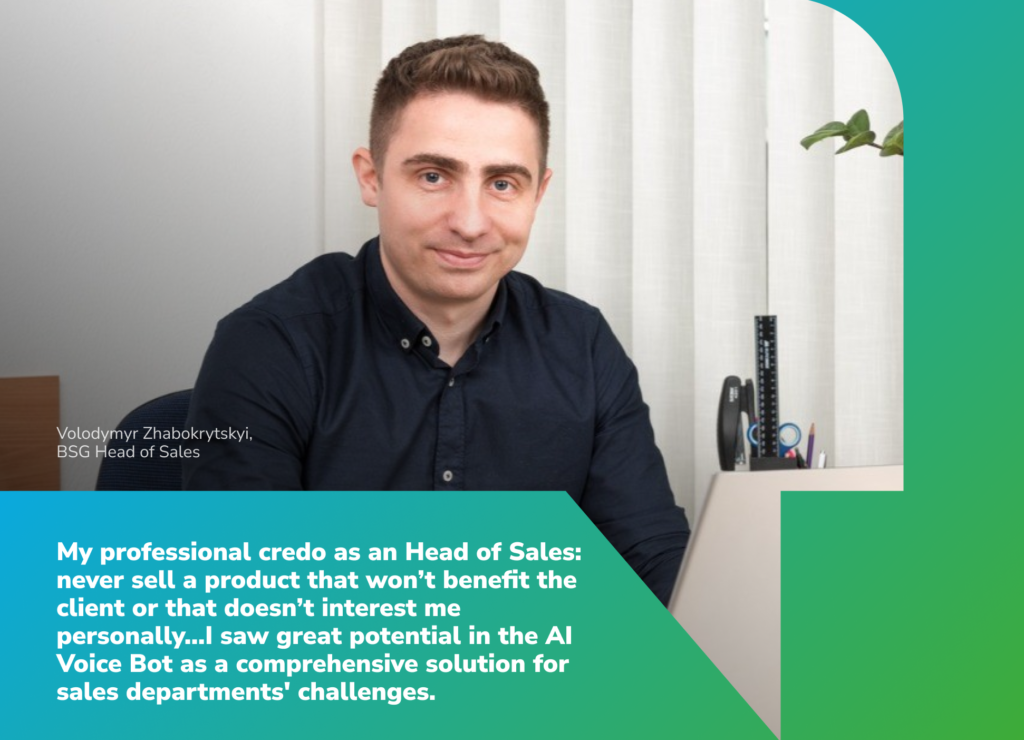 BSG Head of Sales shares tips on boosting sales by 80% with an AI voice bot