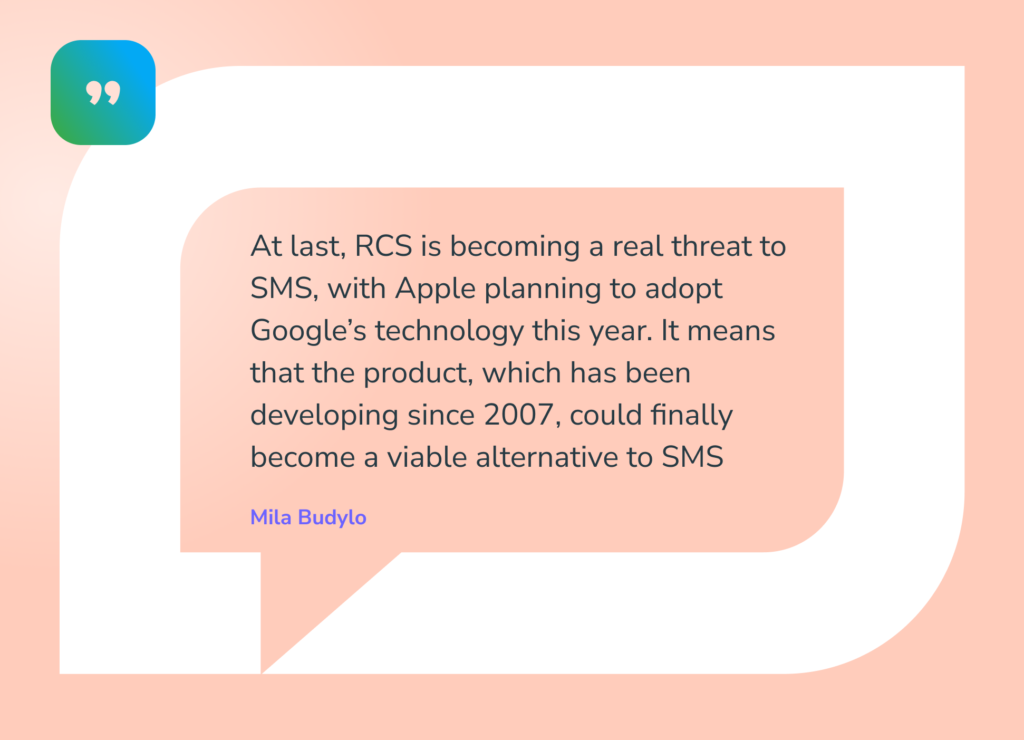 RCS Is A Real Threat To SMS