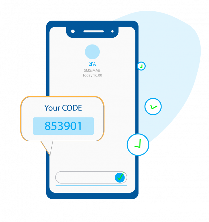 Examples of 2FA authentication