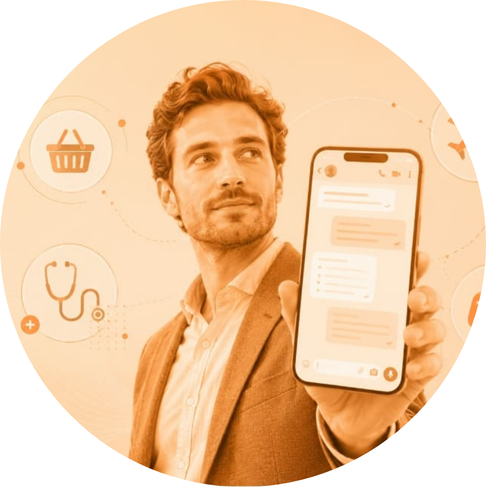 Featured article cover on WhatsApp for Business use cases by industry