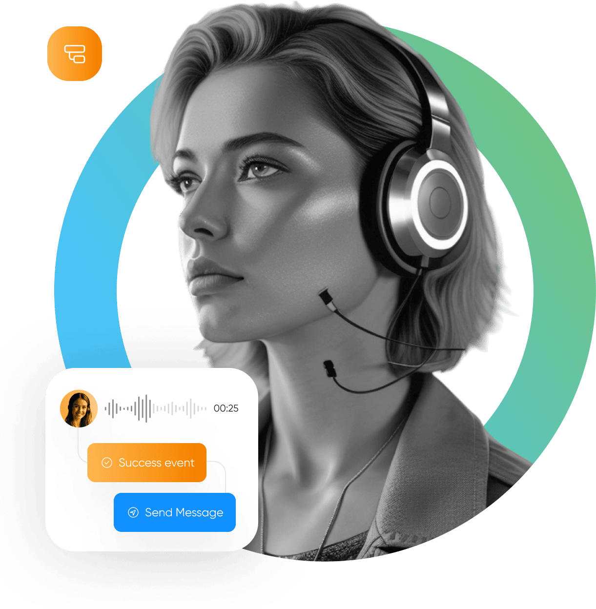 Conversational AI Voice від BSG: автоматизований голосовий агент обробляє дзвінки клієнтів