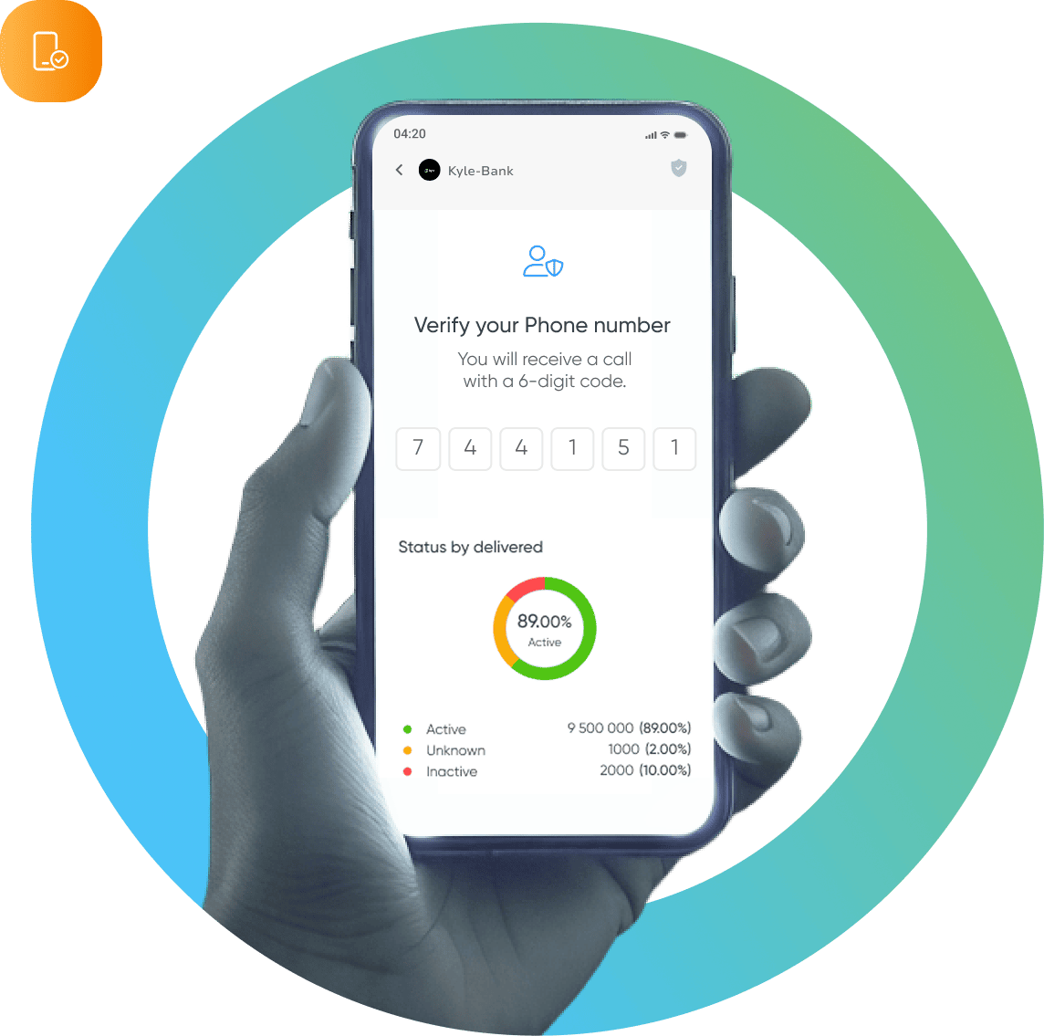 Number Verifier validating mobile numbers in real time before sending