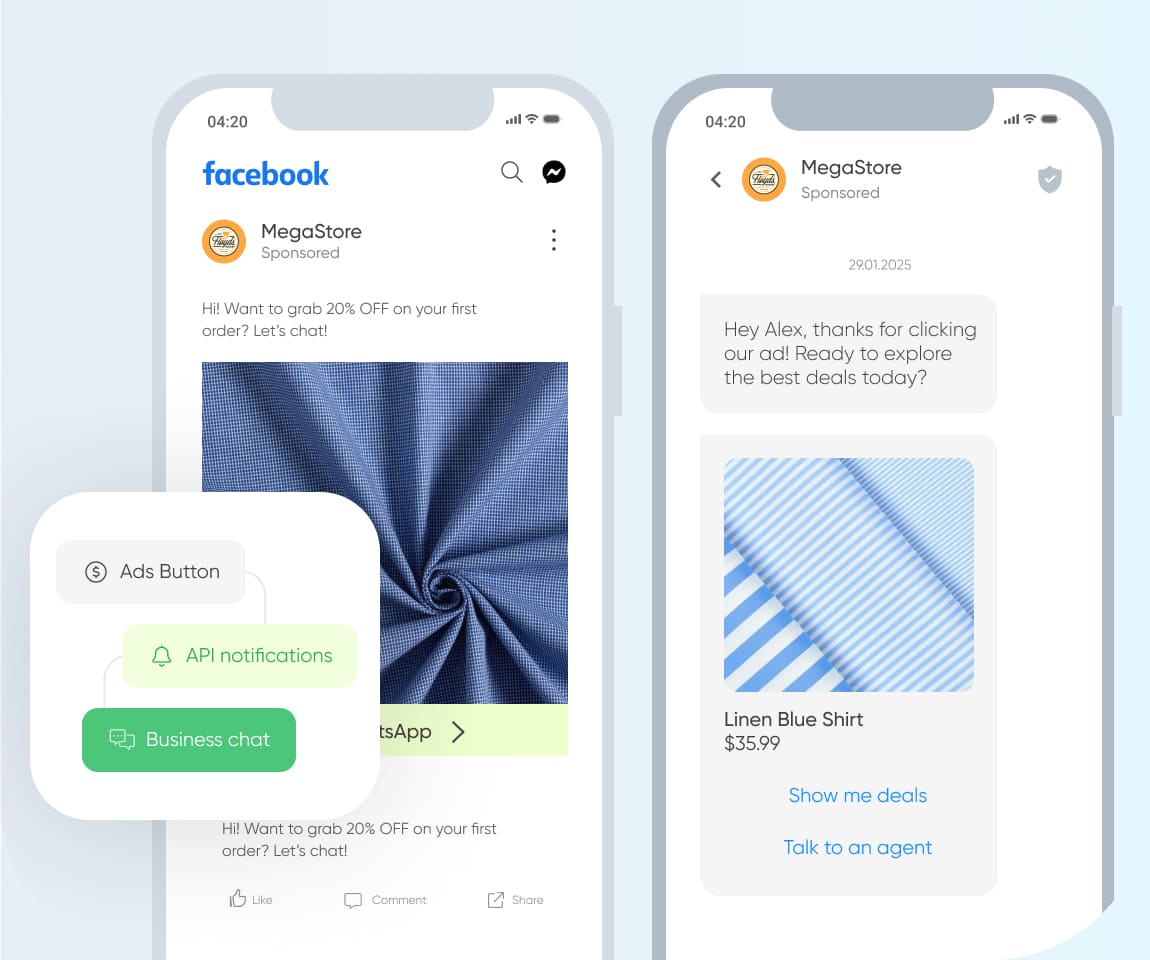 One enterprise API for every messaging channel with global reach and local compliance