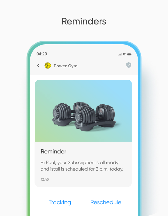 Insurance use case: automated policy notifications and client reminders