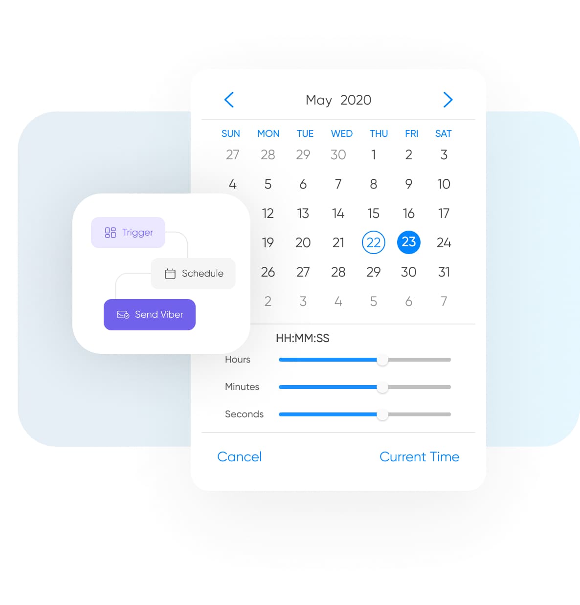 Повідомлення аутентифікації Viber з безпечними кодами верифікації