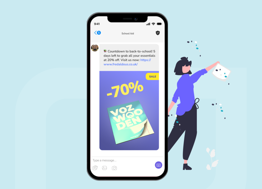 Viber Marketing Example
