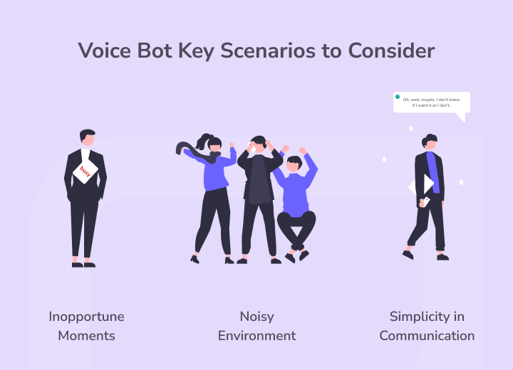 Voice Bot Key Scenarios to Consider
