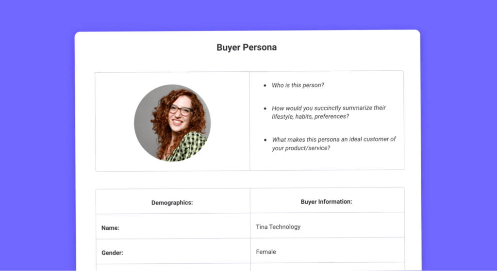 Buyer Persona